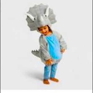 Baby pullover triceratops Halloween costume 12-18 months